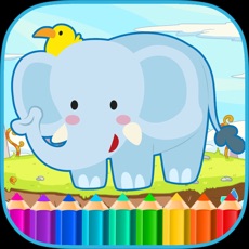Activities of Mammoth Elephant Coloring Books