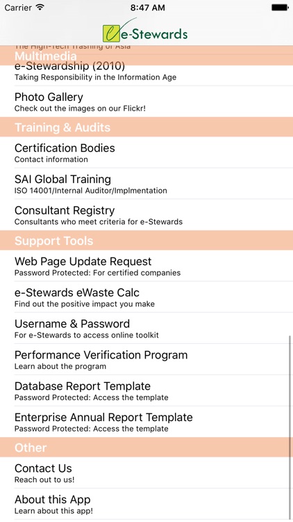 e-Stewards screenshot-4