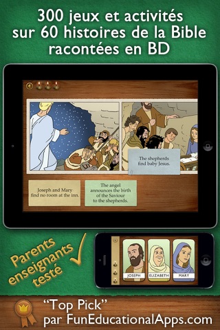 Children's Bible Games for Kids, Family and School screenshot 2