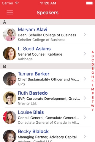 Women in Business North America Summit screenshot 4