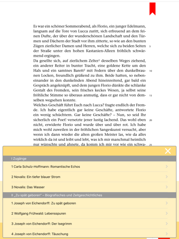 Das Marmorbild -  Edition.Hörbuch  Deutsch-Lektüren zum Lesen und Hören von Klett für Oberstufe und Abitur mit Zusatzmaterialien screenshot 4