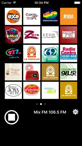 Game screenshot Radios Mexico apk