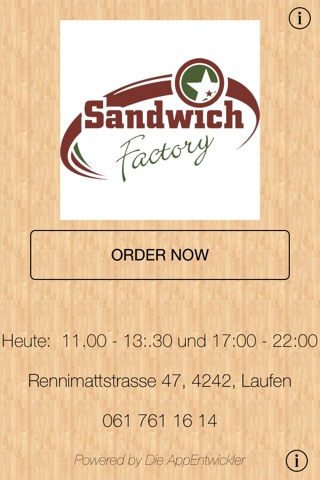 Sandwich Factory Tann screenshot 2