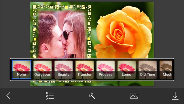 Rose Flower Photo Frame - Amazing Picture Frames & Photo Edi(圖2)-速報App