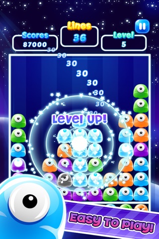 Pop Monster Blast Mania-Match 3 Puzzle game for All screenshot 2