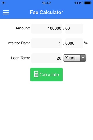 Calculadora Créditos screenshot 2