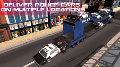 Police Car Transporter Truck – Drive lorry & deliver cop vehicles 1.0 IOS -