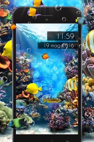 Amazing Aquarium Clock 2 LITE screenshot 2