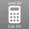 Lean 6σ Calc Kit allows you to calculate: