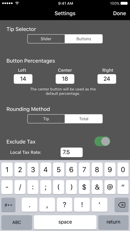 QuickTip™ Tip Calculator screenshot-3