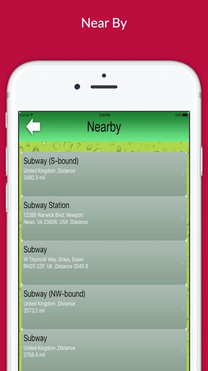 Find Restaurant "For Subway" screenshot-3