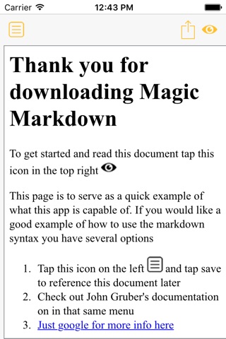 Magic Markdown - The premier Markdown editor screenshot 2