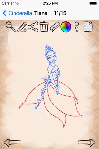 Drawing for Cinderella Beauties screenshot 3
