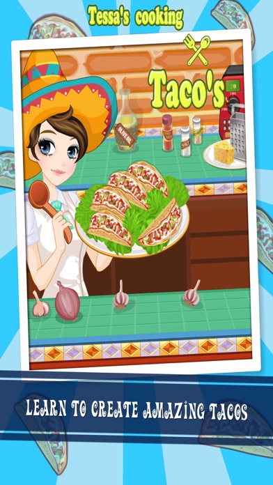How to cancel & delete Tessa’s Taco’s – learn how to bake your taco’s in this cooking game for kids from iphone & ipad 1