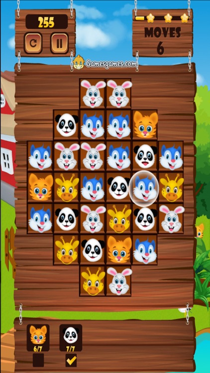 Animal Heroes Match 3 Puzzle