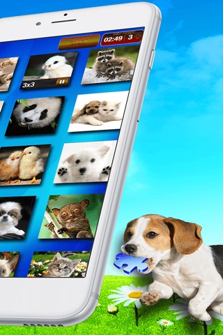 Cute Animals Jigsaw Puzzle – Solve Puzzles & Arrange Pieces To Get The Full Picture screenshot 2
