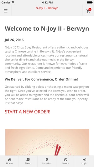 N-Joy II - Berwyn Online Ordering(圖1)-速報App