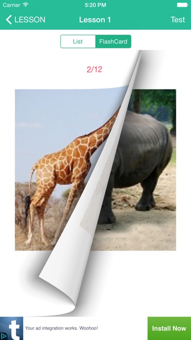 【图】Learn English By Picture and Sound – Topic : Animals(截图2)