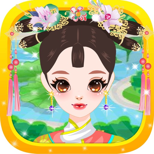 Fall For Retro Princess - Chinese Fashion Sweet Beauty Dress Up Salon,Girl Free Funny Games Icon