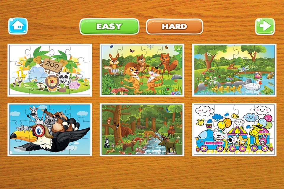 Animals Jigsaw Puzzles – Puzzle Game Free for Kids and Toddler - Preschool Learning Games screenshot 2