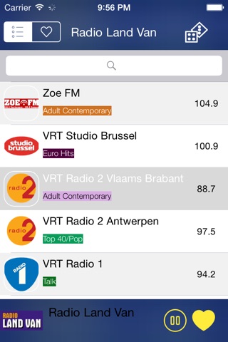 Radio - FM - Radios Belgique screenshot 4