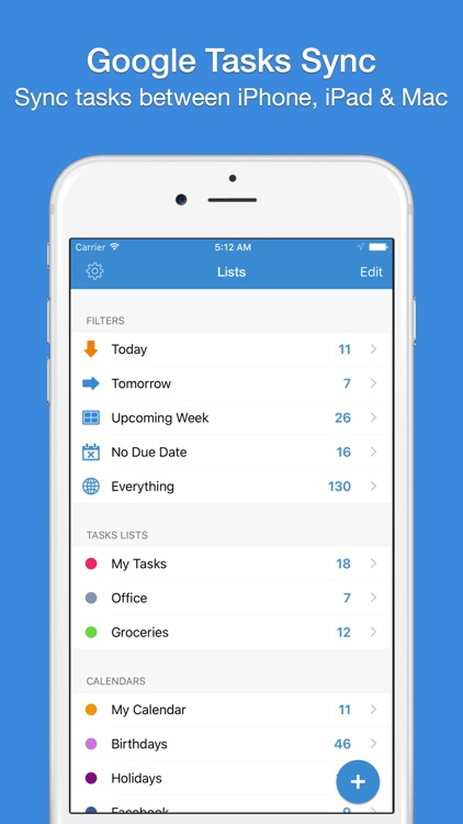 gTasks Tasks Manager for Google, Todo & Reminders