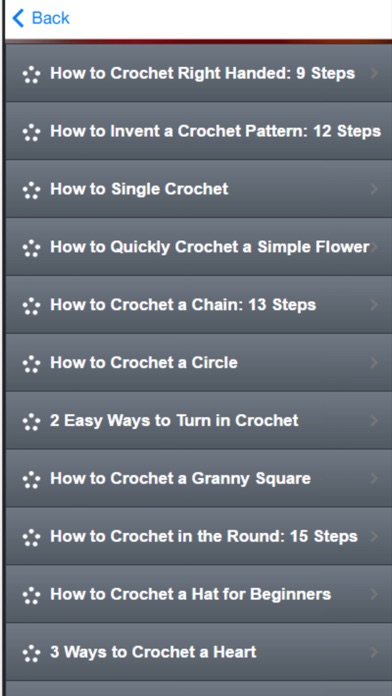 How to cancel & delete Basic Crochet Stitches - How to Crochet from iphone & ipad 2