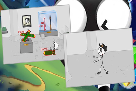 Museum Robbery & Diamond Thief (Stickman World) screenshot 4