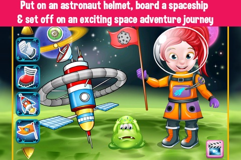 Astronaut Space Girl DressUp Games For Grils screenshot 3