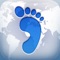 Keep track of where you left your footprint with this travel app