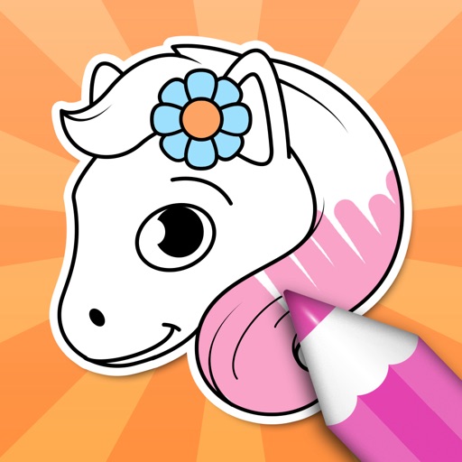 Horse Coloring Pages Icon