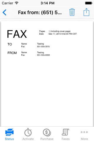 FaxReceive - receive fax app screenshot 2
