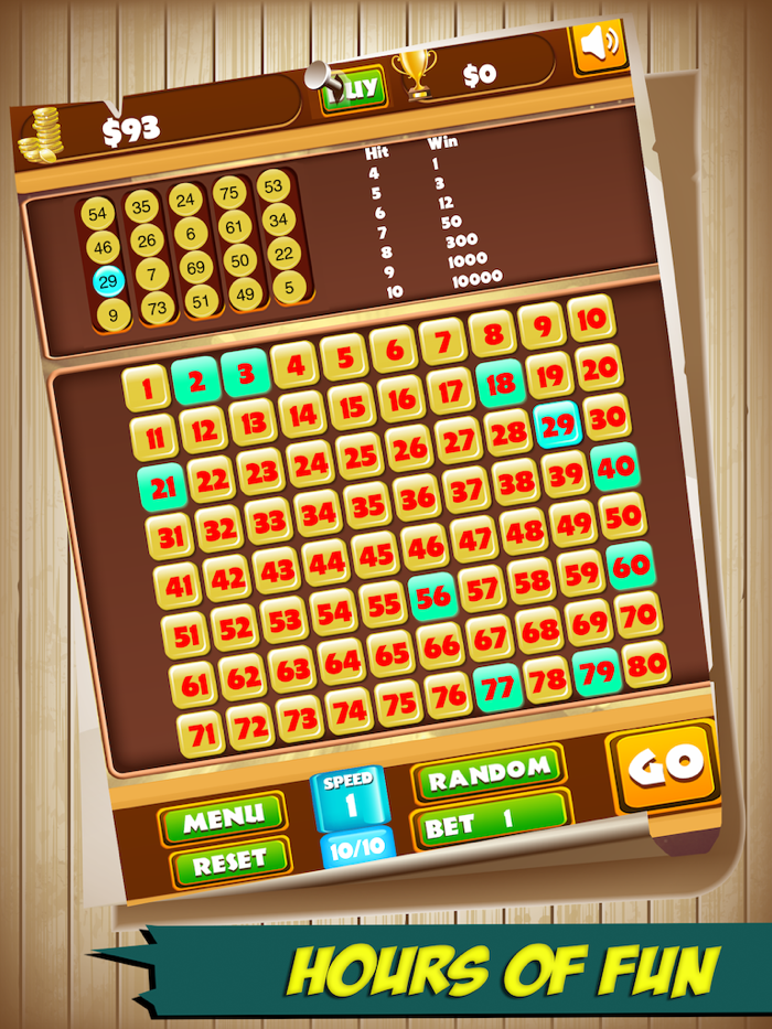 The Gold Rush Free Keno Master Mania