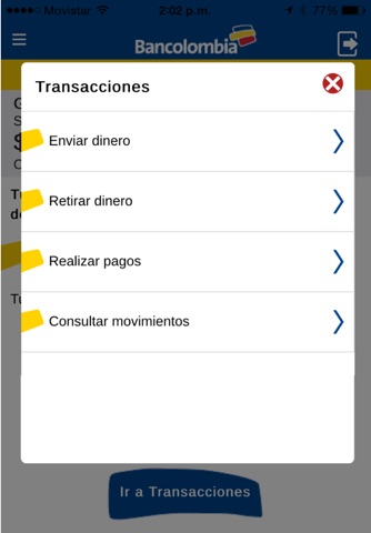 Bancolombia A la Mano screenshot 4