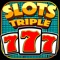 Triple Slots - Double Coins Deluxe Edition FREE Casino Game