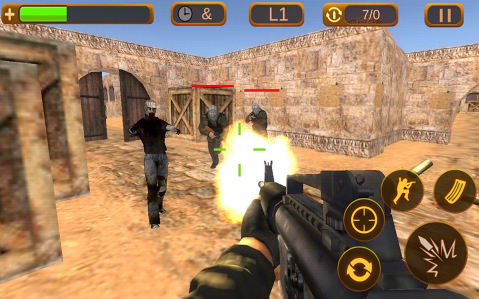 Critical Shooter:Multiplayer sniper gun shooting games screenshot 4