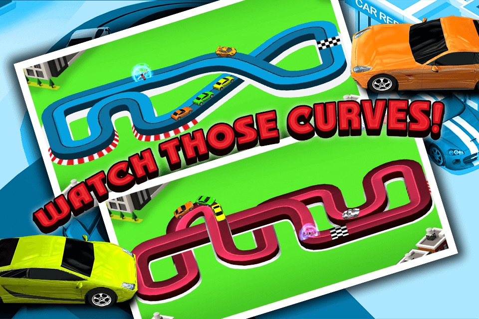 Slots Cars Smash Crash: A Wrong Way Loop Derby Driving Game screenshot 2