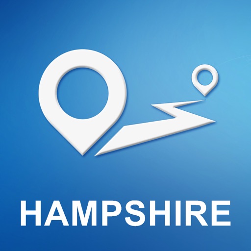 Hampshire, UK Offline GPS Navigation & Maps icon