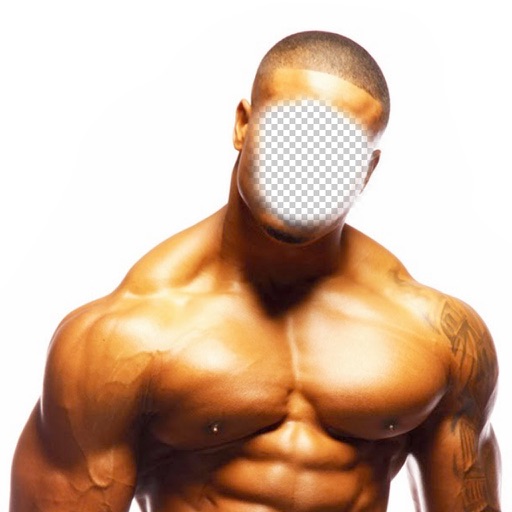 Muscles Men Face Changer - Add your photo and erase on muscles men Icon