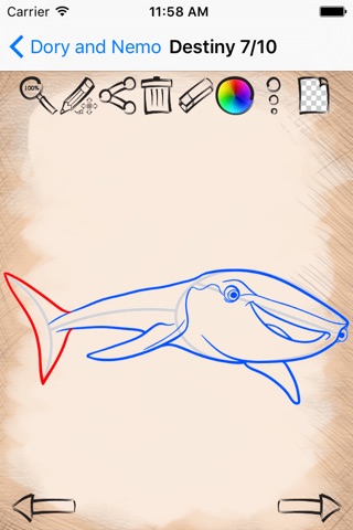 Learn To Draw For Dory And Nemo World screenshot 3