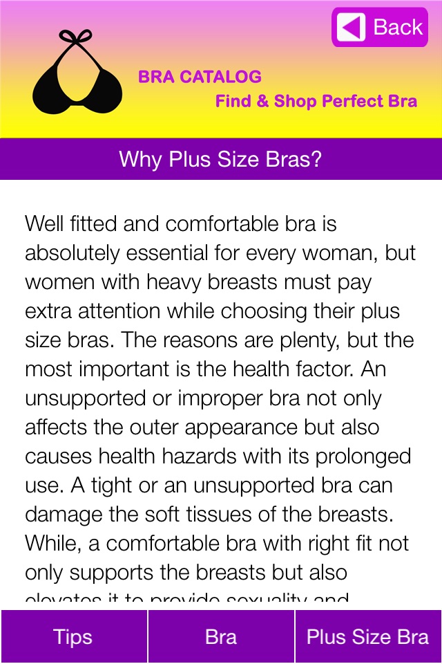 Bra Catalog - Find Your Beautiful Bra - Perfect Fitting Bra for lady screenshot 4