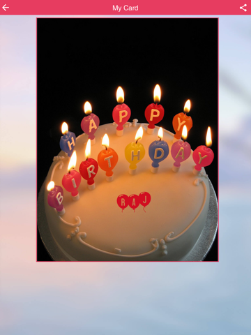 Updated Name On Birthday Cake Iphone Ipad App Download 22