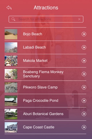 Ghana Tourist Guide screenshot 3