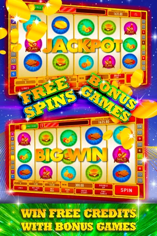 Lucky Dinner Slot Machine: Beat the laying odds to earn the chef's gourmet treats screenshot 2