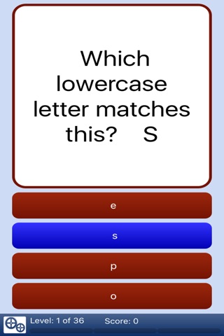 Alphabet Learning Letters Quiz screenshot 2