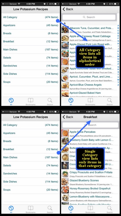 Low Potassium Recipes screenshot-3