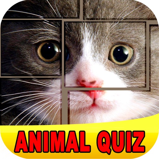 Easy Animal Quiz - Free Animals Puzzle Game For Kids Icon