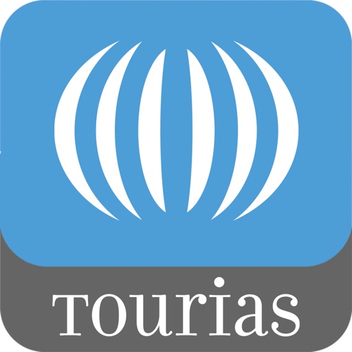 my travel guide - more than 150 destinations for free by TOURIAS (free offline maps) Icon