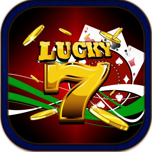 Lucky Seven Slots of Gold - Hard Handle Slots Machines icon
