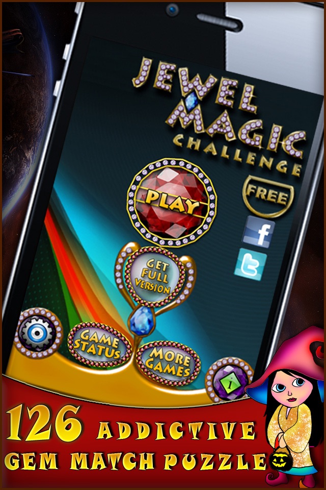 Jewel Magic Challenge Free screenshot 2